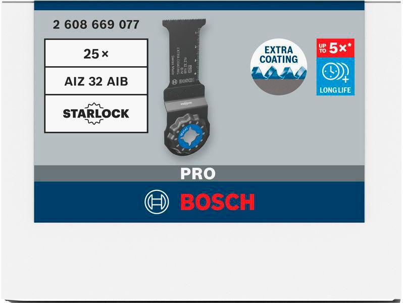 Bosch Tauchsägeblatt AIZ 32 AIB – 32 mm, Starlock, für weiches Metall