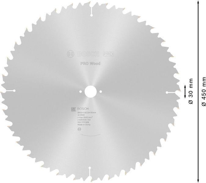 Bosch Kreissägeblatt Construct Wood AD 315 mm Z.20 WZ – Für Baustellenholz mit Fremdkörpern
