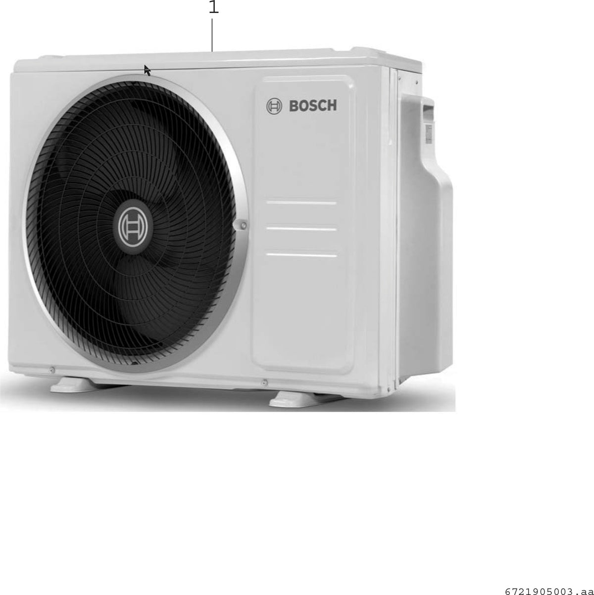 BOSCH Multisplit-Außeneinheit Climate 5000 M – 5,3 kW, R32, A++, für bis zu 5 Inneneinheiten