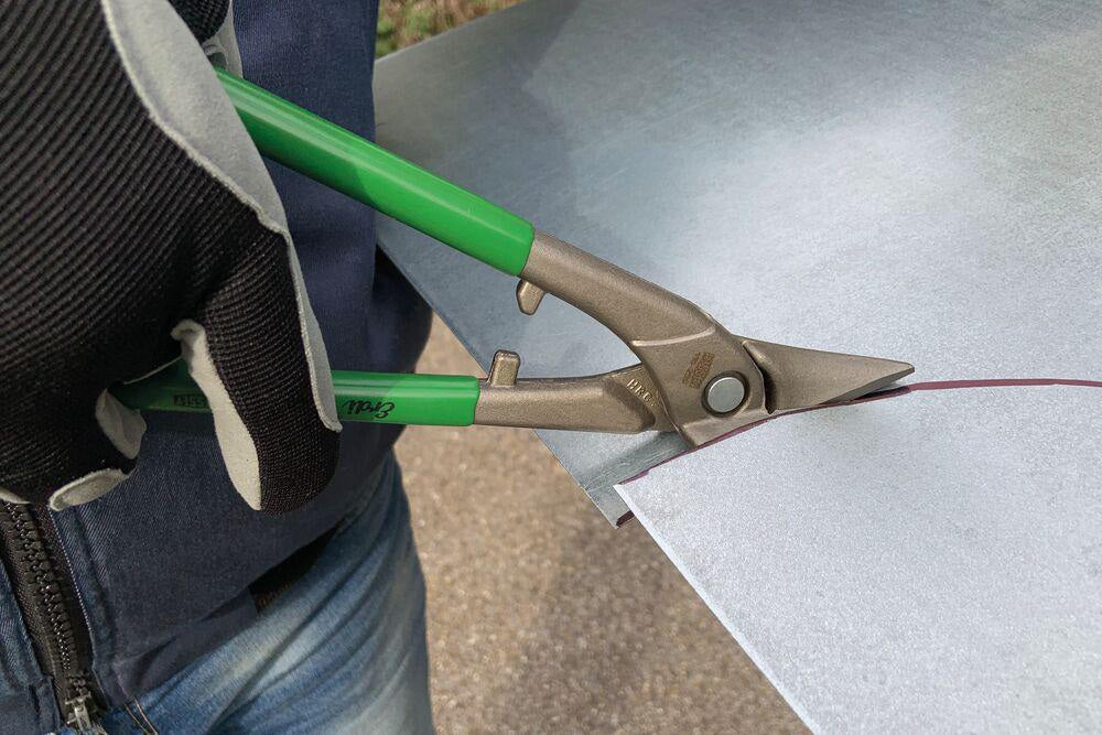 ERDI Idealblechschere D216-260 von BESSEY – 260 mm, rechts, Stahl max. 1 mm, Edelstahl max. 0,8 mm