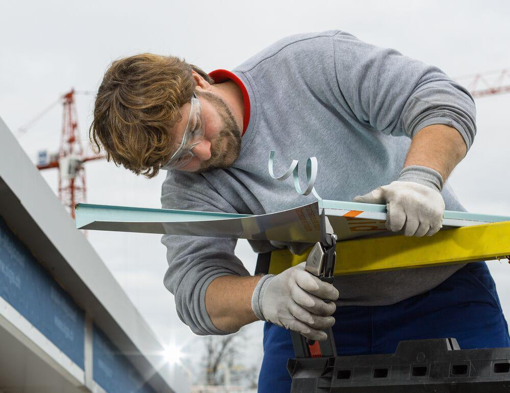 ERDI Idealblechschere D39ASS 230 mm rechts – für Stahl bis 1,2 mm und Edelstahl bis 1 mm