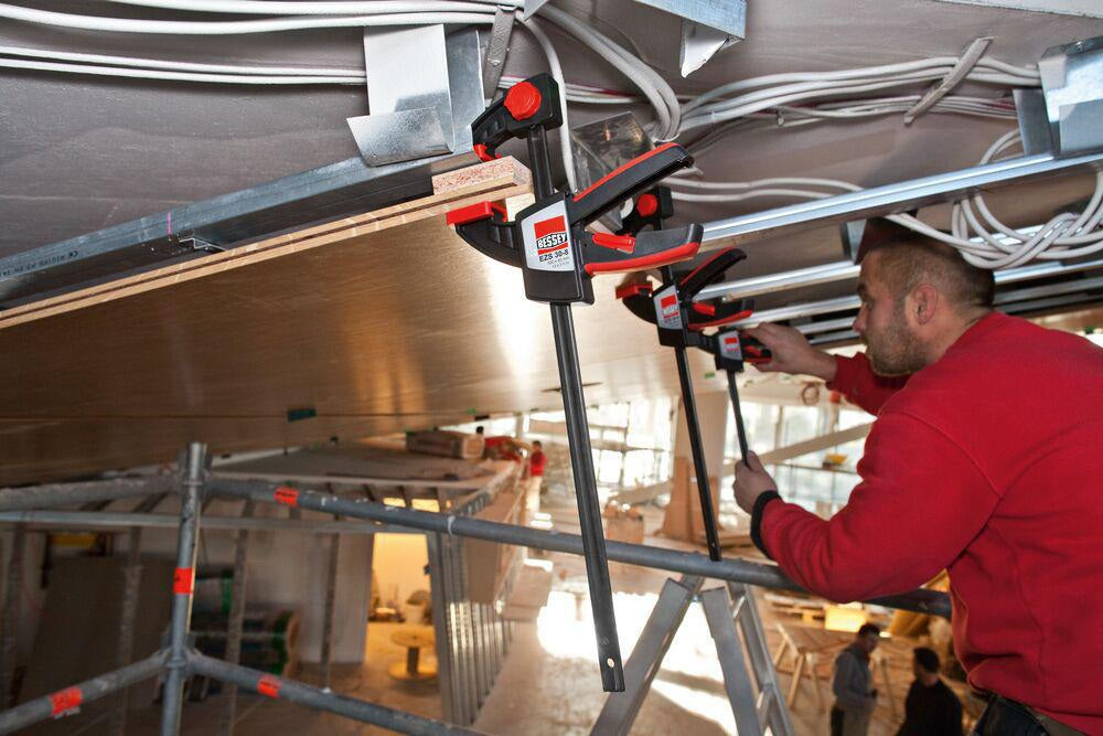 BESSEY Einhandzwinge EZS Spannweite 150 mm, Ausladung 80 mm, Spannkraft 2000 N