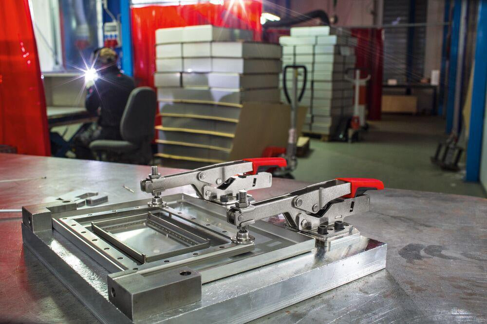 BESSEY Waagrechtspanner STC-HH20 Gr.20 – Automatische Spannhöhenanpassung bis 35 mm