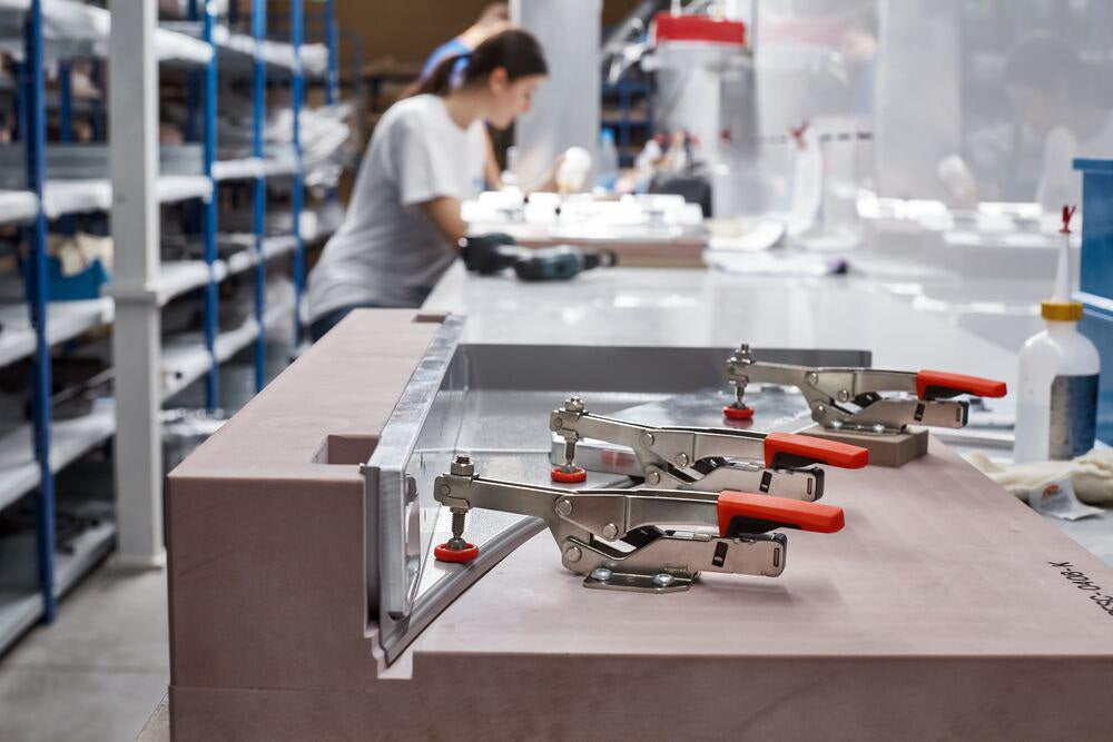 BESSEY Waagrechtspanner STC-HH20 Gr.20 – Automatische Spannhöhenanpassung bis 35 mm