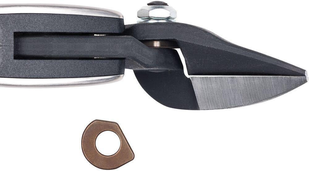 ERDI Idealblechschere D39ASS 230 mm rechts – für Stahl bis 1,2 mm und Edelstahl bis 1 mm