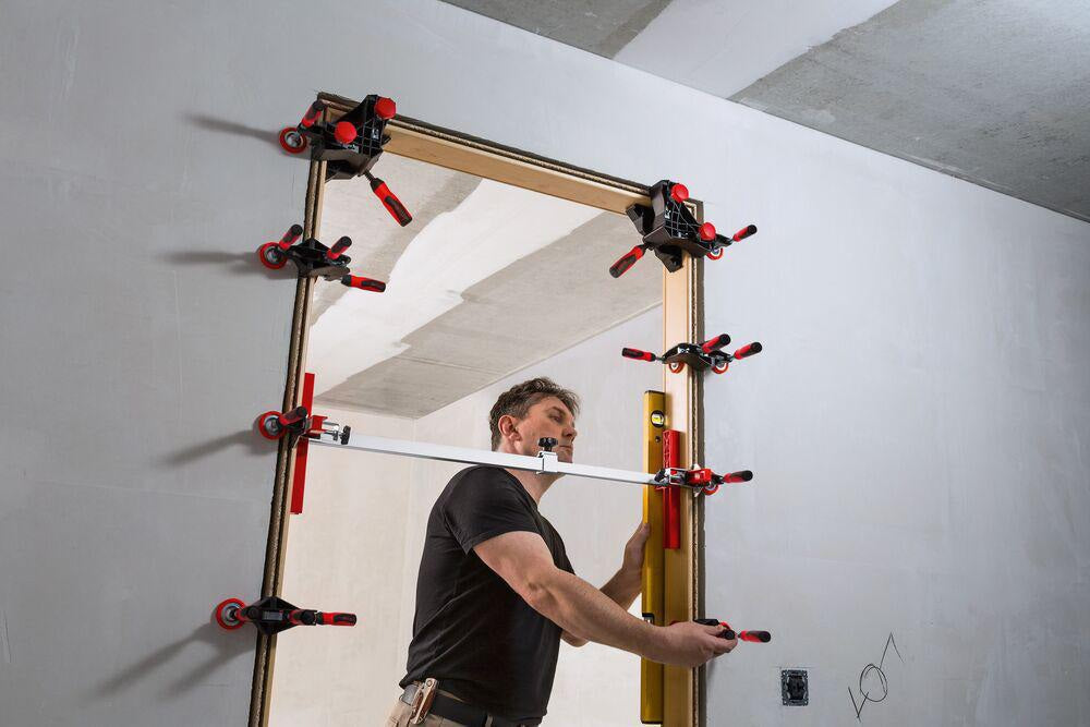 BESSEY Türfutterspanner Spannbereich 565-1010 mm – 2 Stück im Set