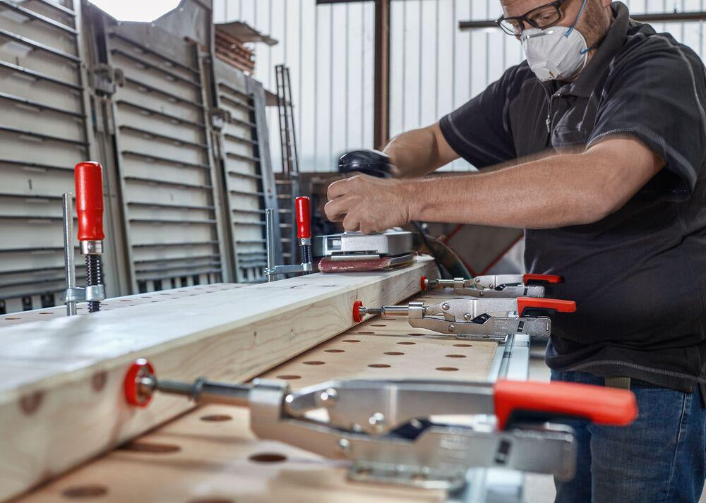 BESSEY Waagrechtspanner STC-HH50 mit T20 Set für Multifunktionstische