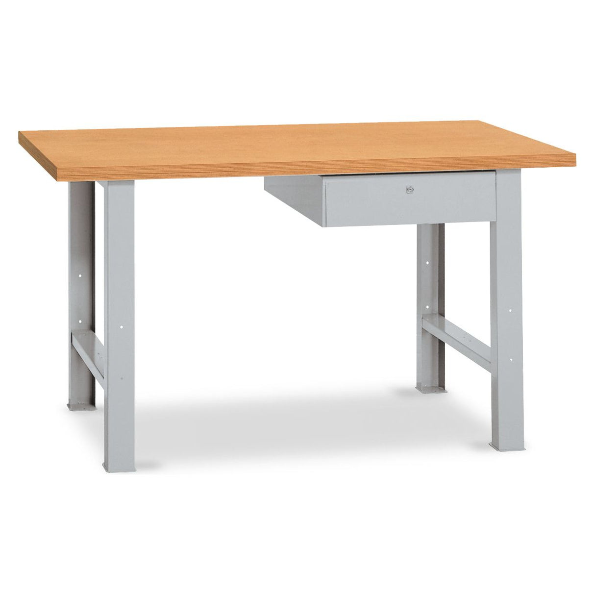 Kraftwerk „Made in Germany“ MODULAR 1500 mit 1 Schublade, Arbeitsplatte Buche, B 1500 x H 840 x T 700 mm