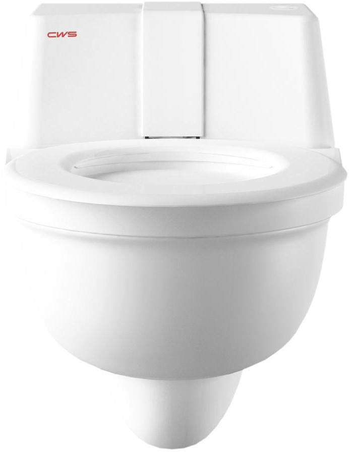 CWS Paradise Cleanseat Universal selbstreinigender Toilettensitz mit Sensor, batteriebetrieben, weiß