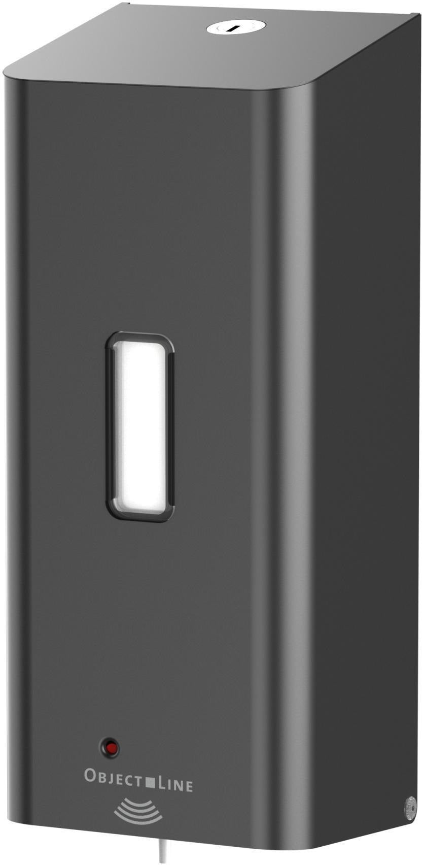 CWS ObjectLine Seifenspender 800 ml Non-Touch mit Schlauchpumpe, Edelstahl, sensorgesteuert