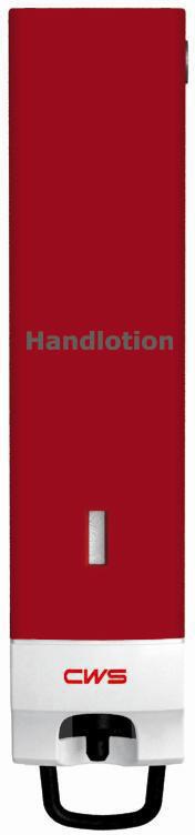 CWS Handlotionspender Paradise Handlotion Slim 500 ml – mit Füllstandsanzeige & Schloss