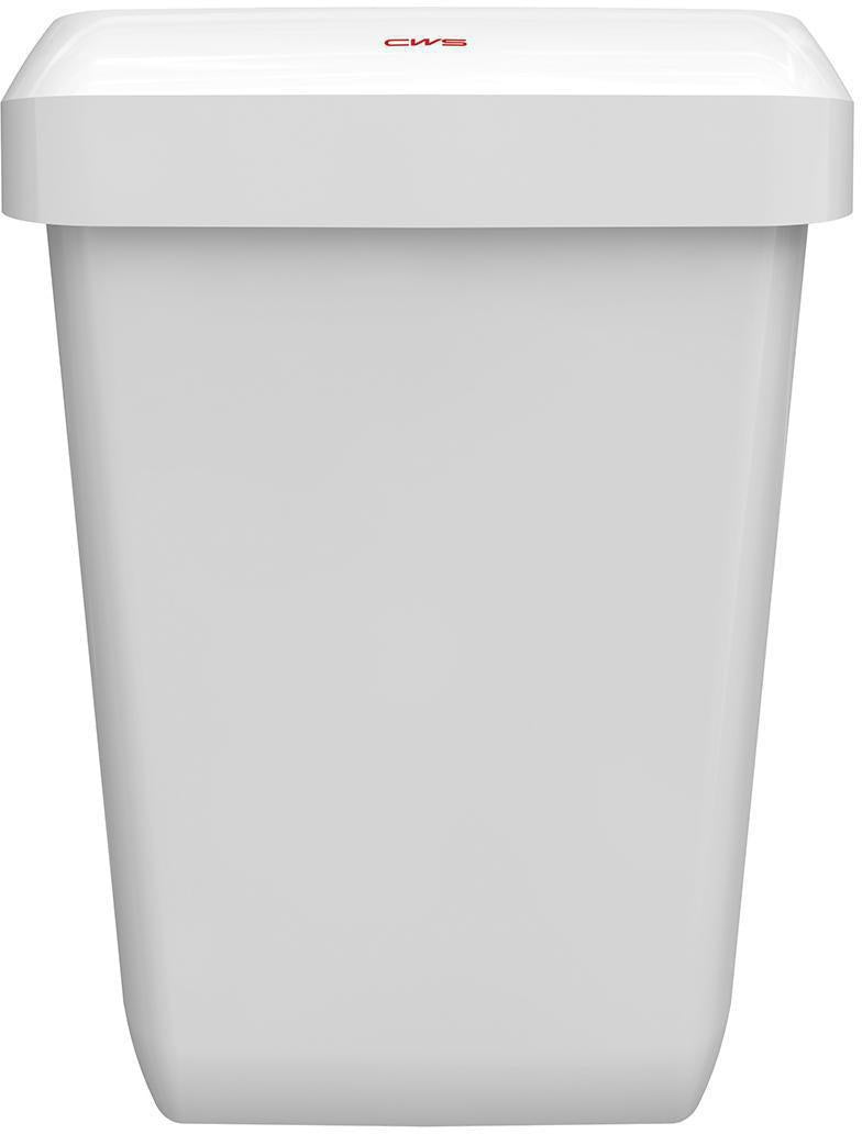 CWS Abfallbehälter Paradise Paper Bin 43l – weiß, freistehend oder wandmontiert