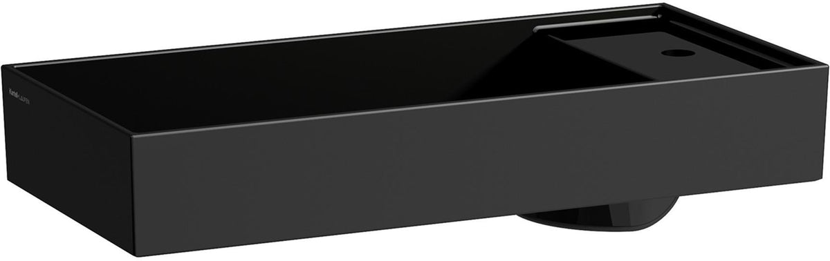 LAUFEN Waschtisch-Schale Kartell 750x350 mm mit Armaturenbank rechts, 1 Hahnloch, ohne Überlauf, weiß