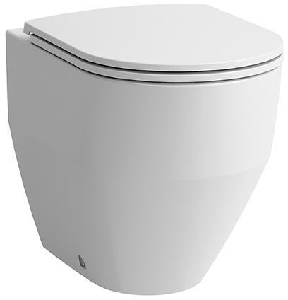 LAUFEN PRO Stand-WC spülrandlos Tiefspüler 530x360x430 mm weiß