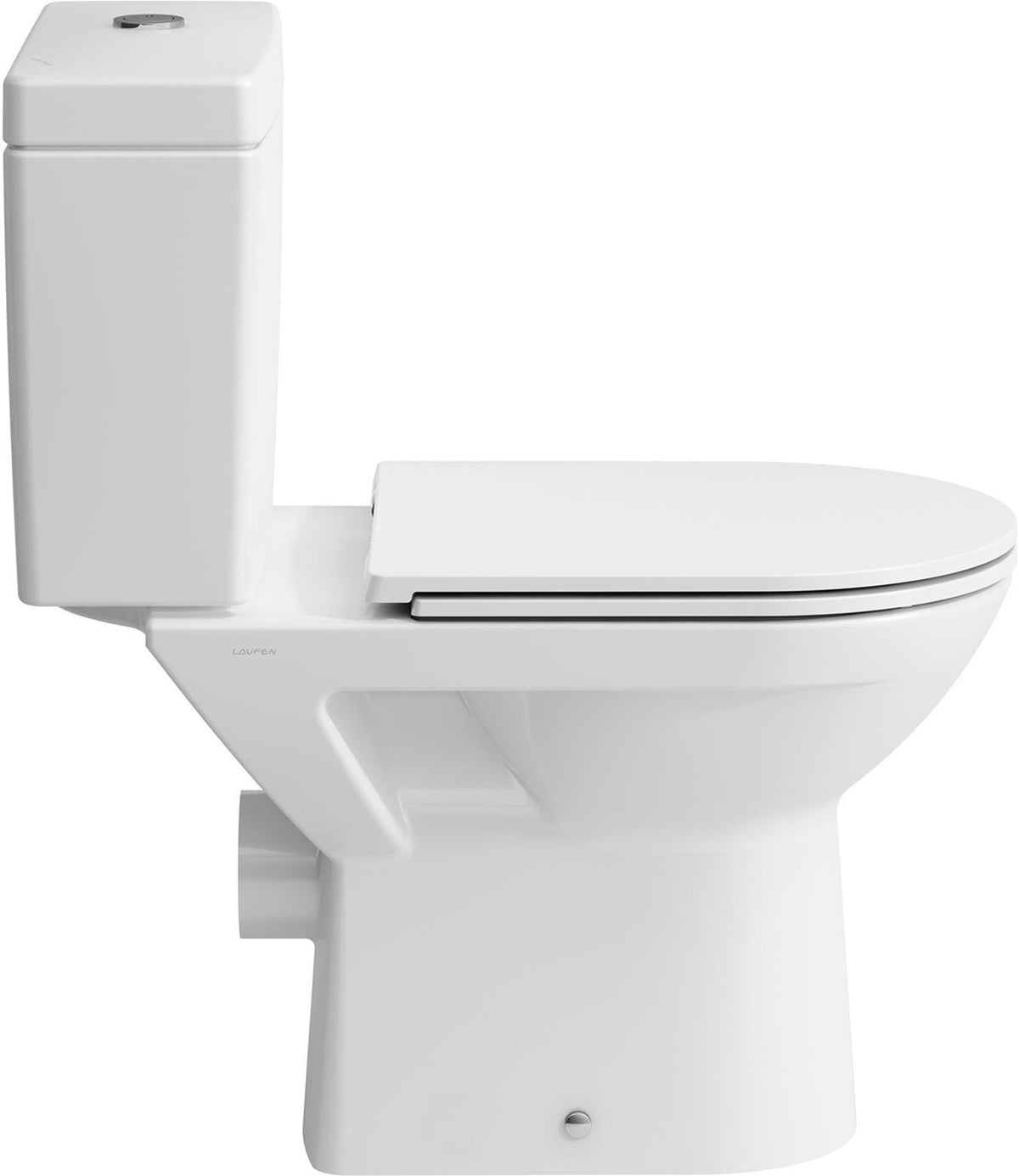 LAUFEN PRO Tiefspül-WC Kombination 670x360x400 mm, Abgang waagerecht, weiß
