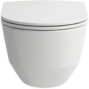 LAUFEN PRO Wand-WC spülrandlos Tiefspüler 530x360 mm weiß