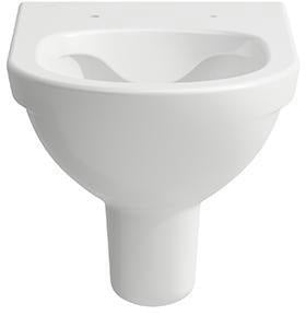 LAUFEN PRO Wand-WC spülrandlos Tiefspüler 53 cm weiß – wandhängend