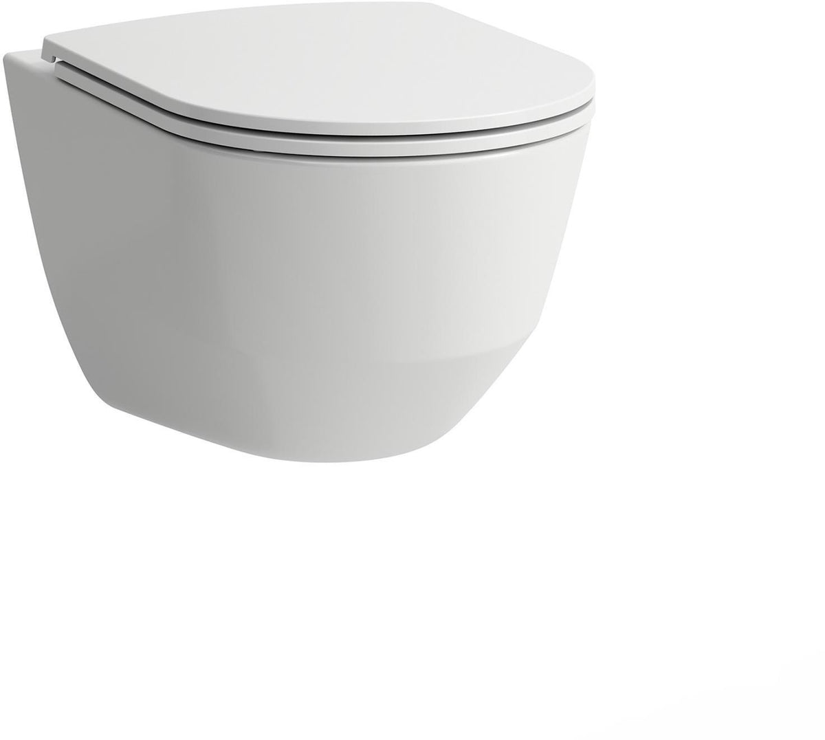 LAUFEN PRO Wand-WC spülrandlos tief 360x530mm weiß – wandhängend