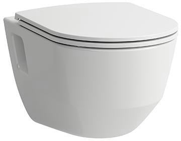 LAUFEN PRO Wand-WC spülrandlos Tiefspüler 530x360 mm weiß