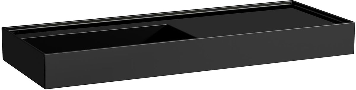 LAUFEN Waschtisch KARTELL LAUFEN 1200x460 mm Ablage rechts, 1 Hahnloch, ohne Überlauf, weiß