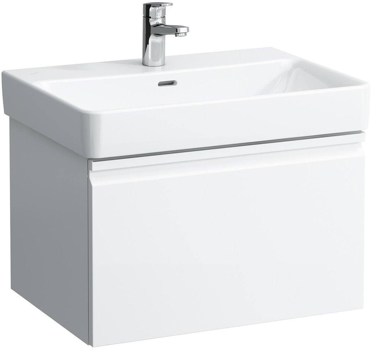 LAUFEN PRO S Waschtischunterbau 615x390x450 mm mit 1 Schublade, weiß matt