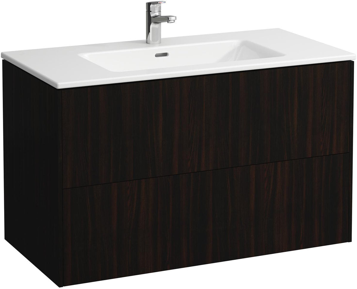 LAUFEN Waschtisch PRO S BASE mit Unterbau 1000x500 mm, 2 Schubladen, weiß matt