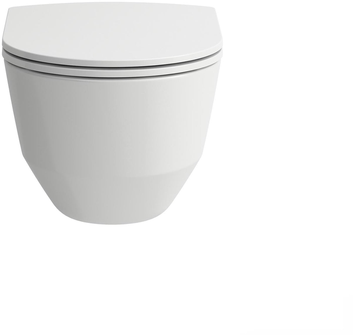 LAUFEN PRO Wand-WC spülrandlos tief 360x530mm weiß – wandhängend