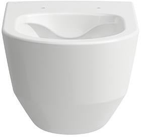 LAUFEN PRO Wand-WC spülrandlos Tiefspüler 530x360 mm weiß