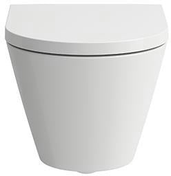 LAUFEN Wand-WC KARTELL spülrandlos Tiefspüler weiß 545x370 mm