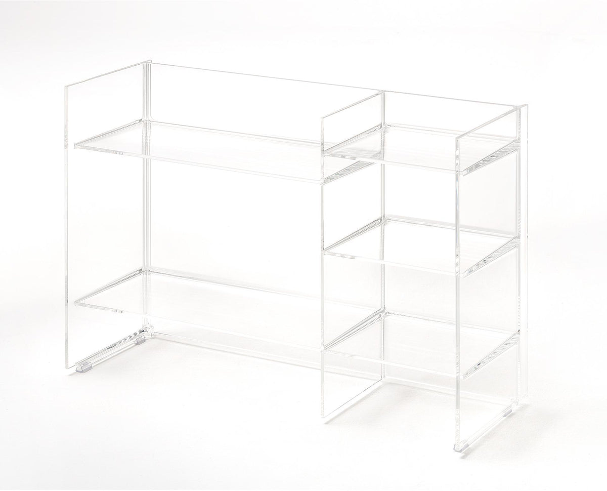 LAUFEN Regal KARTELL 750 x 265 x 530 mm in Bernstein – Freistehendes Designer-Regal von Ludovica & Roberto Palomba