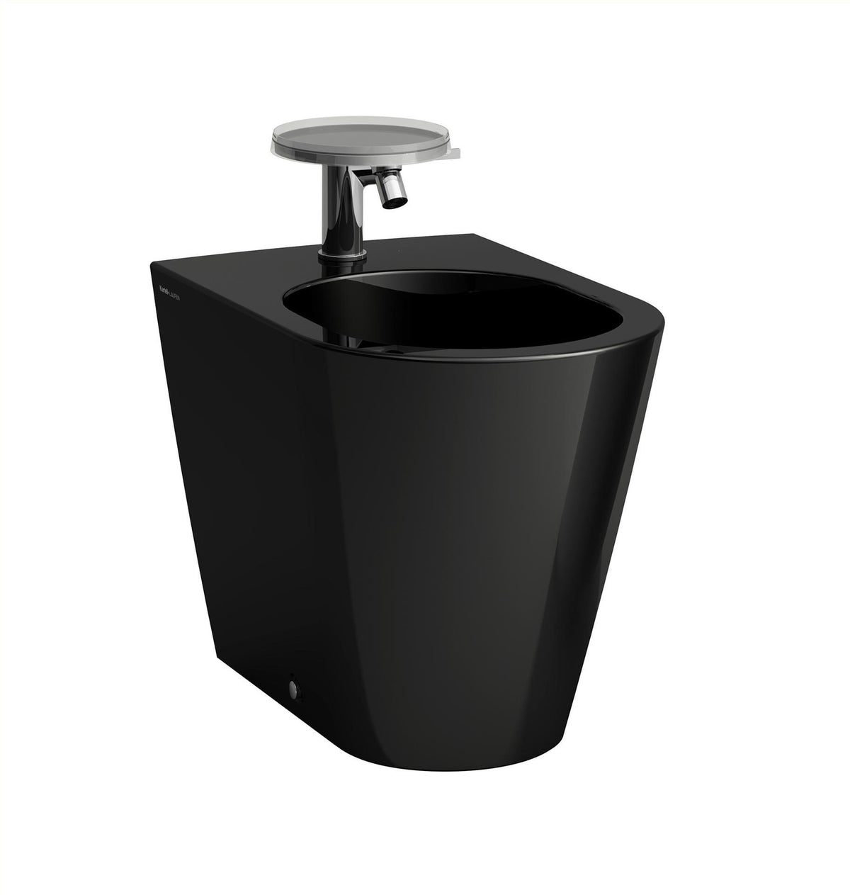 LAUFEN Standbidet KARTELL 1 Hahnloch-Ausführung weiß – Designer-Bidet von Ludovica & Roberto Palomba