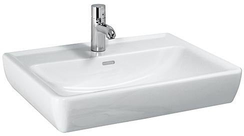 LAUFEN PRO A Waschtisch 550x480 mm mit Überlauf, 1 Hahnloch, Manhattan – Wandmontage