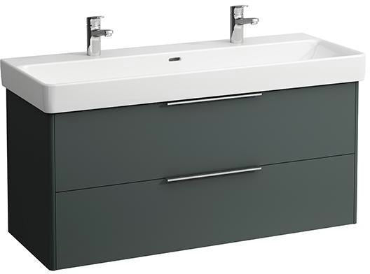 LAUFEN Waschtischunterbau BASE für PRO S 530x1160x440 mm, 2 Schubladen, verkehrsgrau