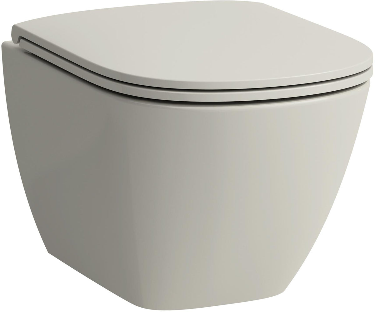 LAUFEN Wand-WC LUA tief 360x490mm spülrandlos weiß mit verdeckter Befestigung