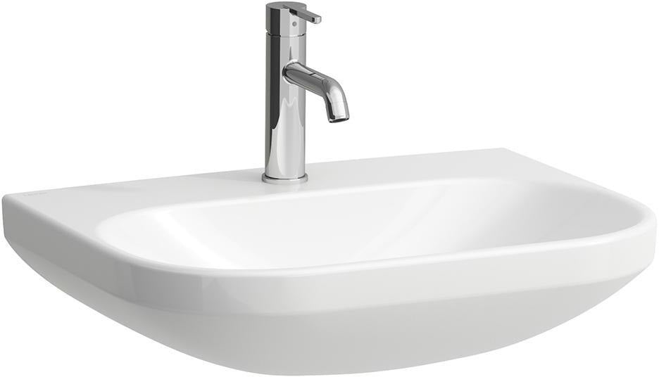 LAUFEN Waschtisch LUA 60x46 cm mit Überlauf ohne Hahnloch in Pergamon