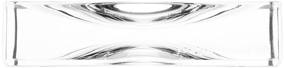LAUFEN Seifenschale KARTELL BOXY 105x105x25 mm kristallklar – Designer-Accessoire fürs Bad