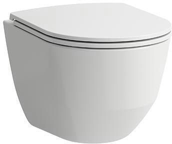 LAUFEN PRO S Wand-WC spülrandlos Compact Tiefspüler 360 x 490 mm weiß