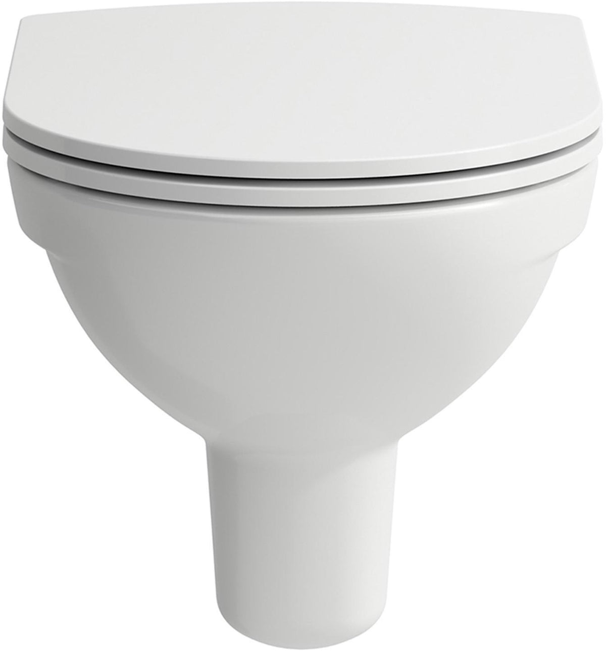 LAUFEN PRO PACK Wand-WC H820960 weiß spülrandlos mit WC-Sitz slim
