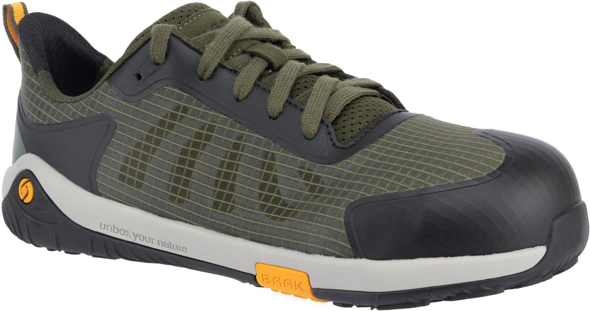BAAK Sicherheitsschuh Pan S1PS FO HRO SR ESD – Barefoot Zero-Decksohle, Alu-Flexkappe, Gr. 36