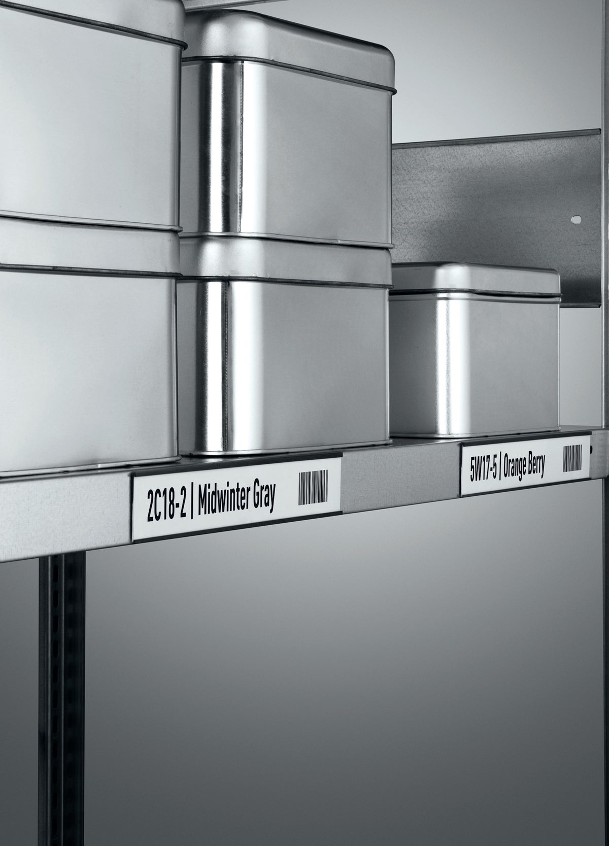 DURABLE Etikettenhalter 200x20 mm C-Profil magnetisch – 5 Stück inkl. DIN A5 Beschriftungsbogen