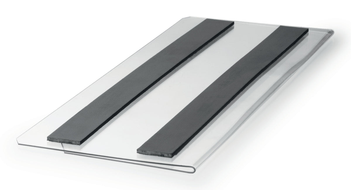 DURABLE Etikettentasche 100x38 mm transparent magnetisch für Metallflächen