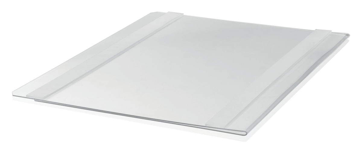 DURABLE Etikettentasche 100 x 38 mm selbstklebend transparent – scannertauglich & dokumentenecht