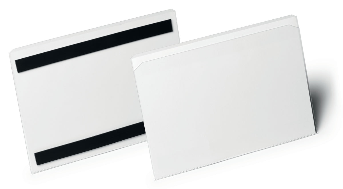 DURABLE Etikettentasche 100x38 mm transparent magnetisch für Metallflächen