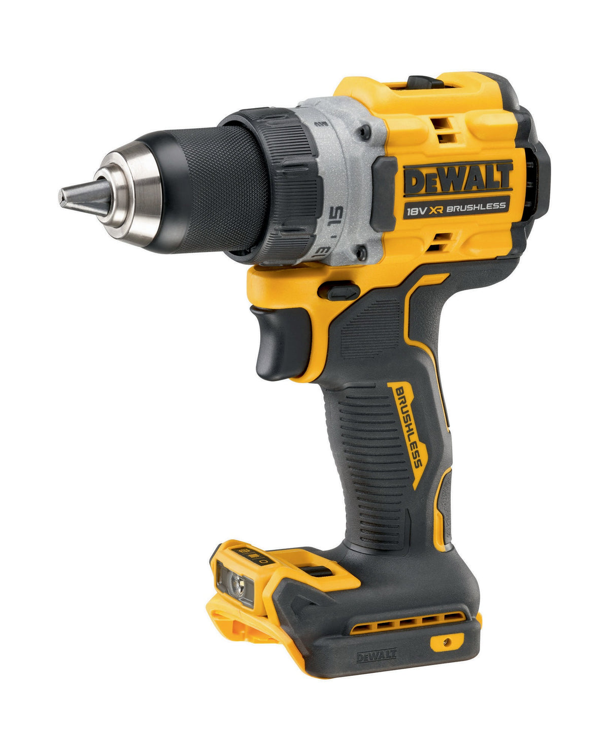 DEWALT Akku-Bohrschrauber DCD800NT 18V – Bürstenloser Motor, 90 Nm, 13 mm