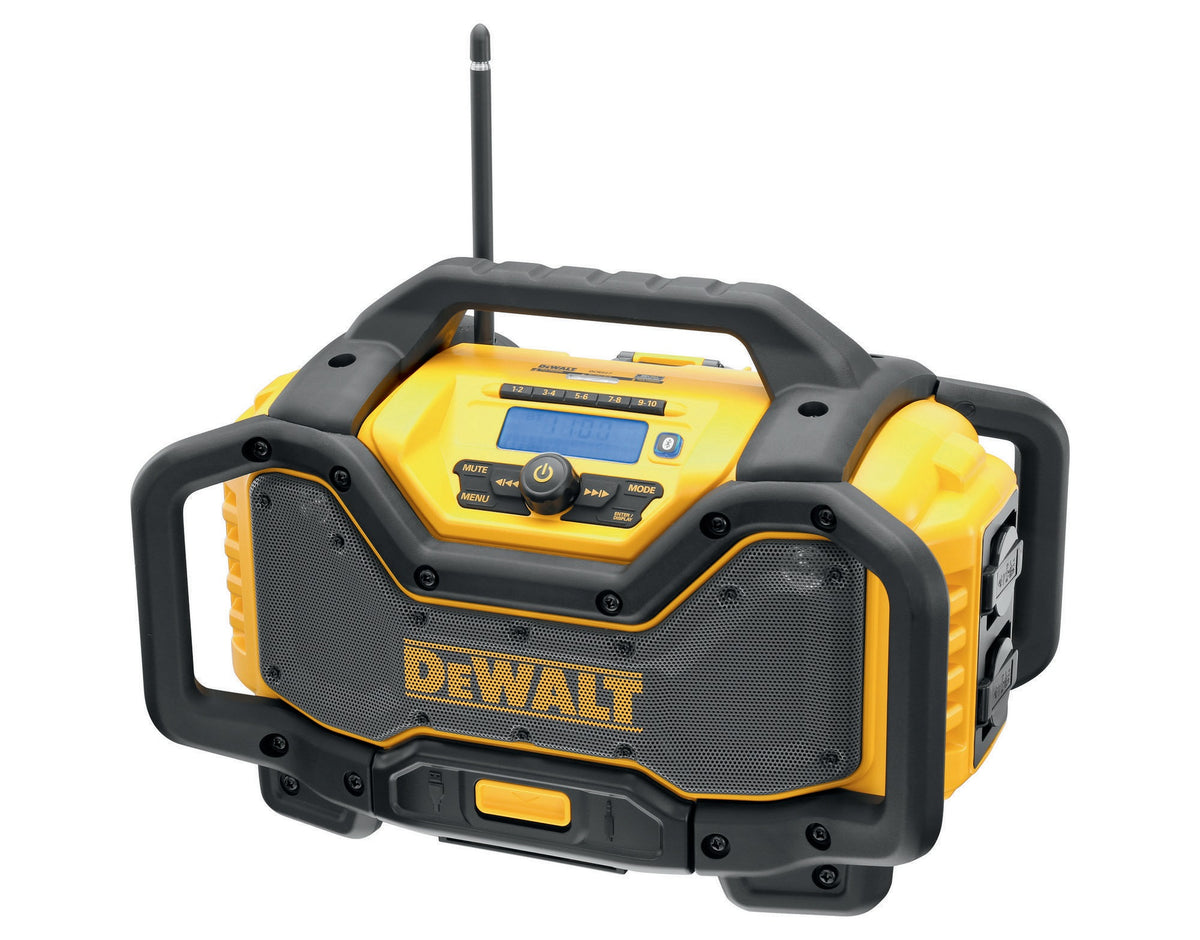 DEWALT Baustellenradio DCR027 14,4-54 V 230 V mit Bluetooth, DAB+ und Ladefunktion