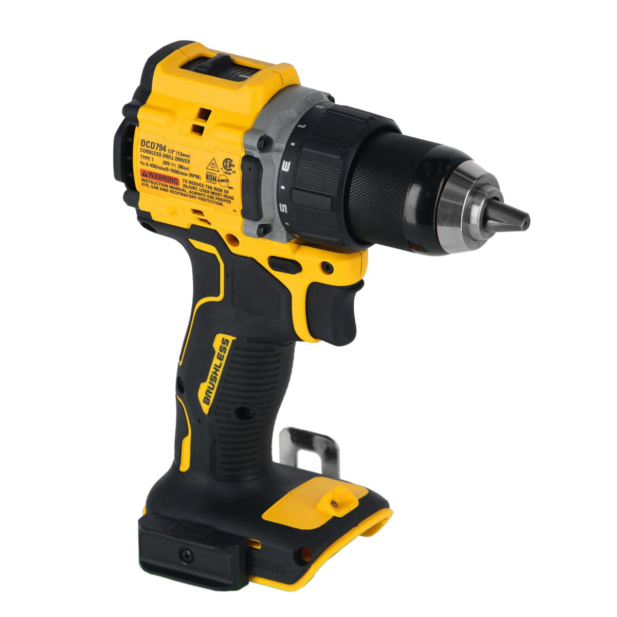 DEWALT DCD794D2T-QW Akku-Bohrschrauber 18V 2Ah 74Nm bürstenlos