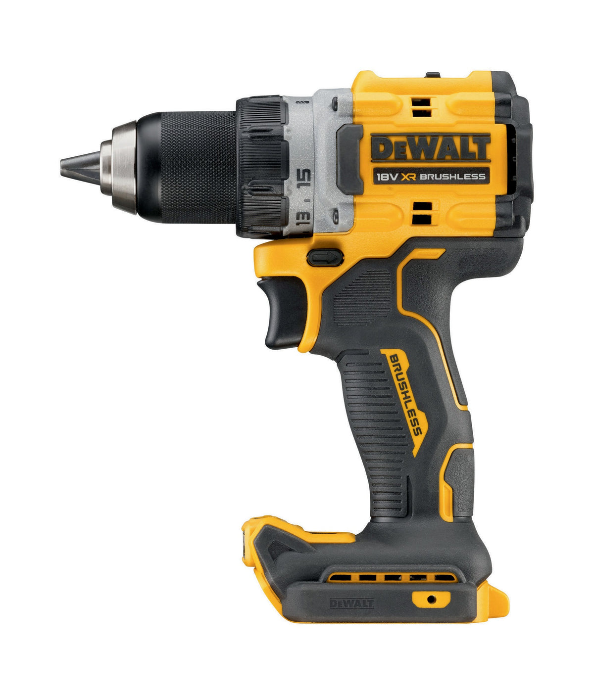 DEWALT Akku-Bohrschrauber DCD800NT 18V – Bürstenloser Motor, 90 Nm, 13 mm