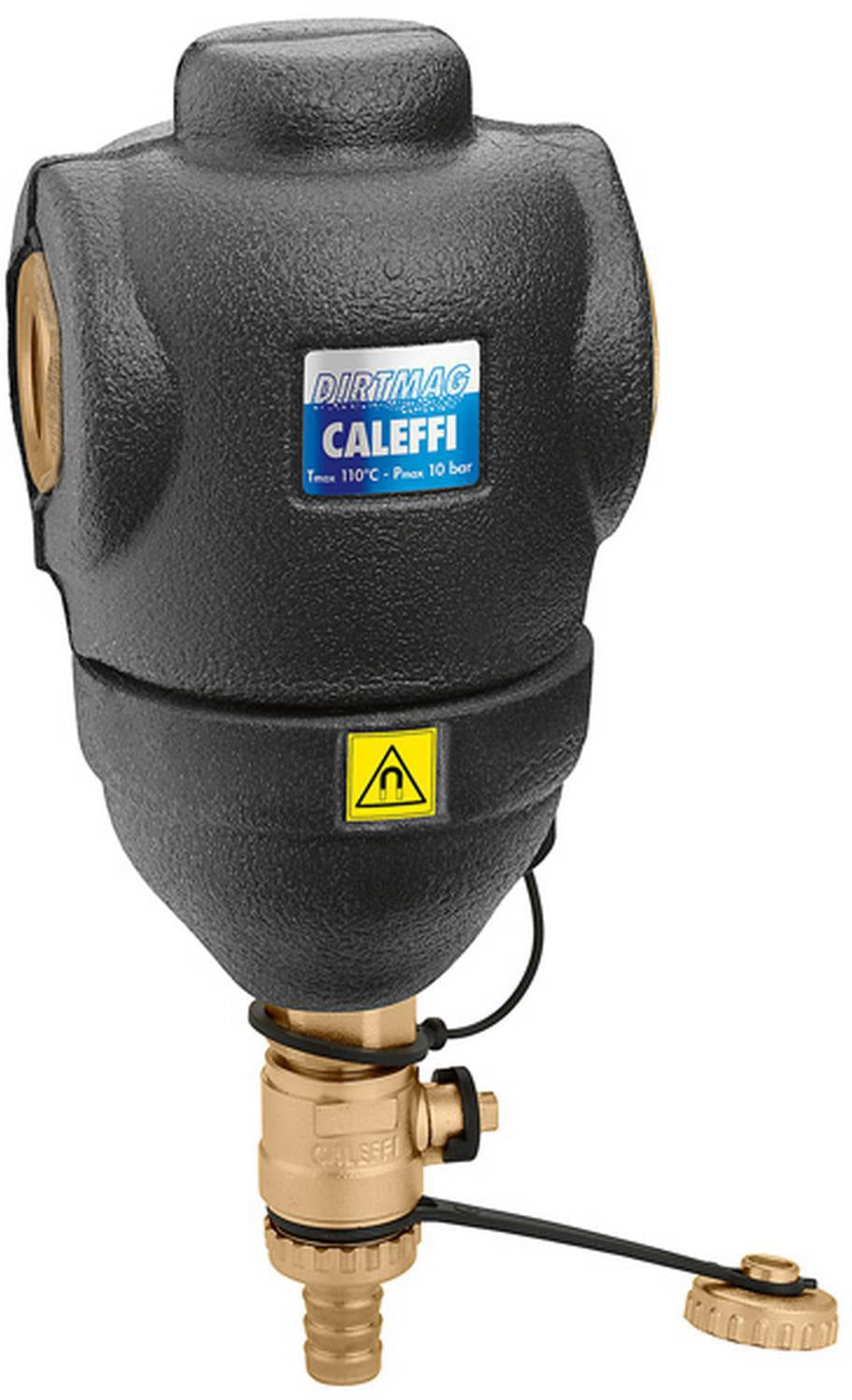CALEFFI DIRTMAG Schlammabscheider 1" IG mit Magnet und Isolierung – Serie 546