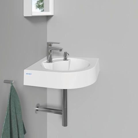 DURAVIT Universal Einbau Seifenspender 300 ml für Waschtisch, Chrom