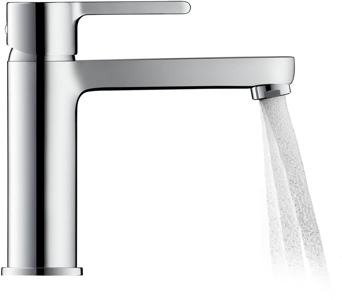 DURAVIT B.2 Einhebel-Waschtischmischer Chrom, 138,5 mm Ausladung, ohne Zugstange